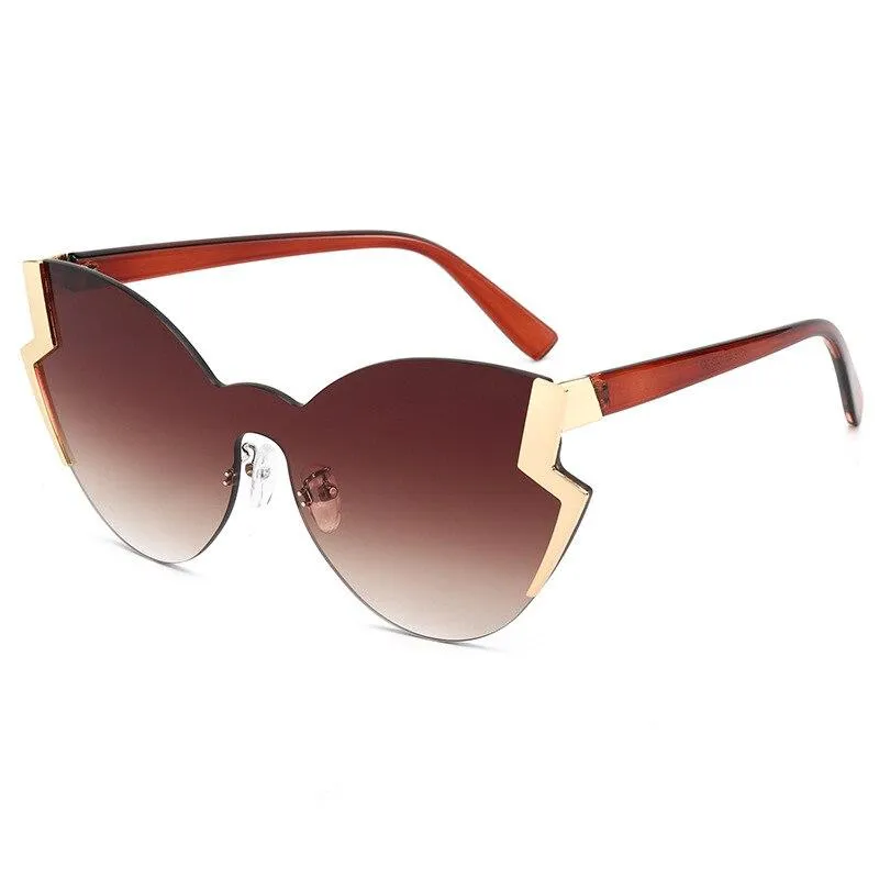 Female Ladies Vintage Shades Newest Butterfly Elegant Sunglasses
