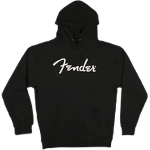 Fender® Spaghetti Logo Hoodie, Black, L