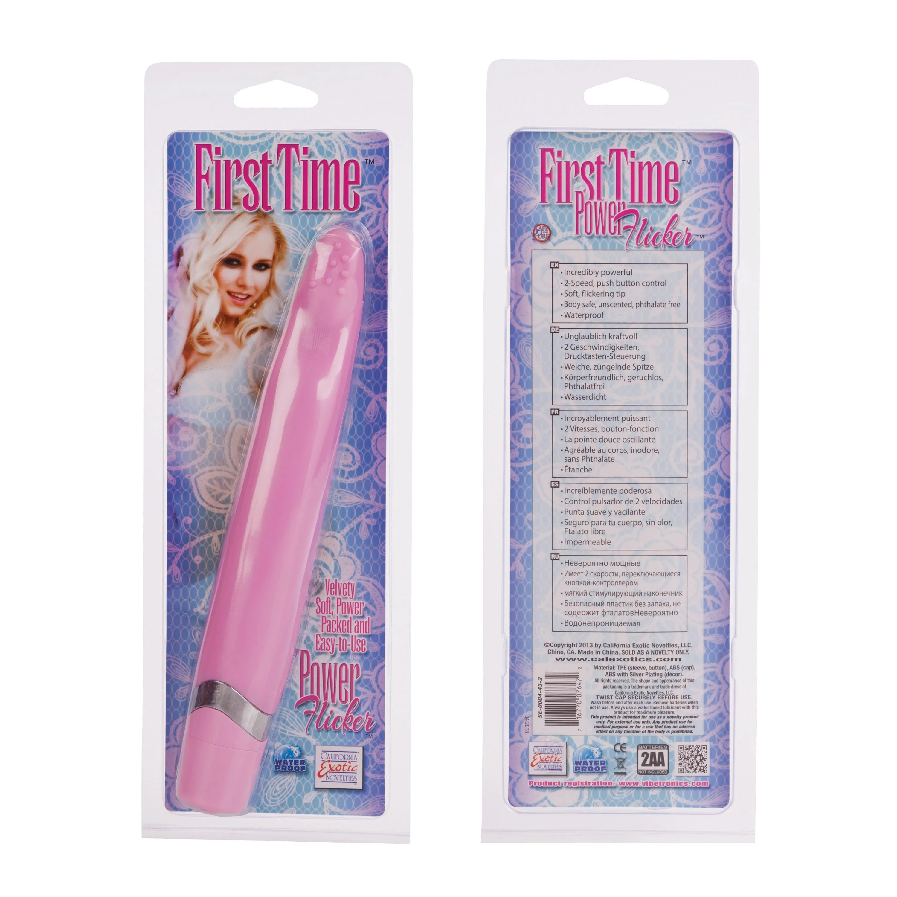 First Time Power Flickler - Pink