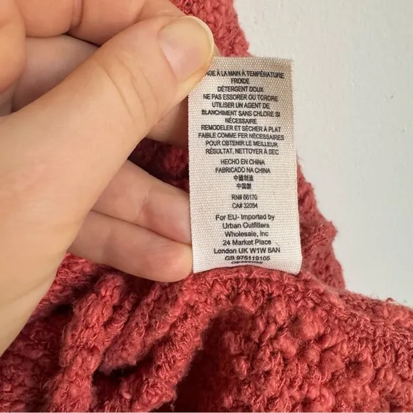 Free People Big Easy Cropped Pullover Sweater