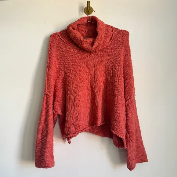 Free People Big Easy Cropped Pullover Sweater