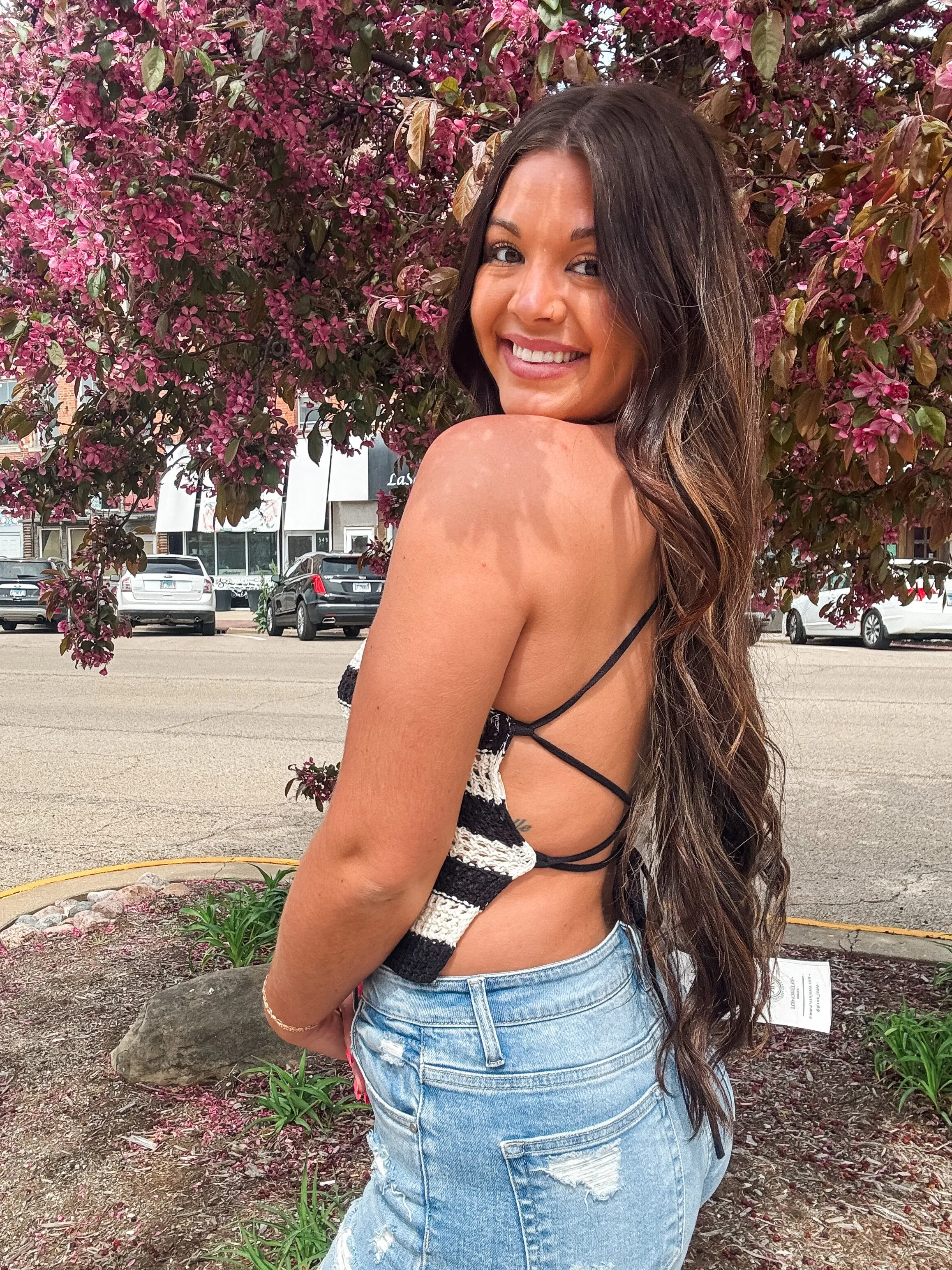 HAMPTONS CROCHET TANK
