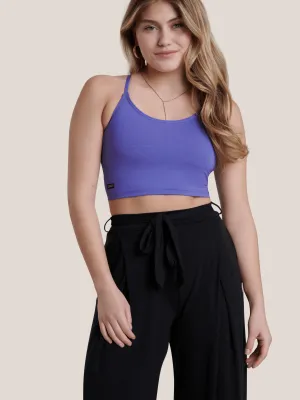 Haut de Tankini avec Dos Croisé Runaway Cami - Very Peri
