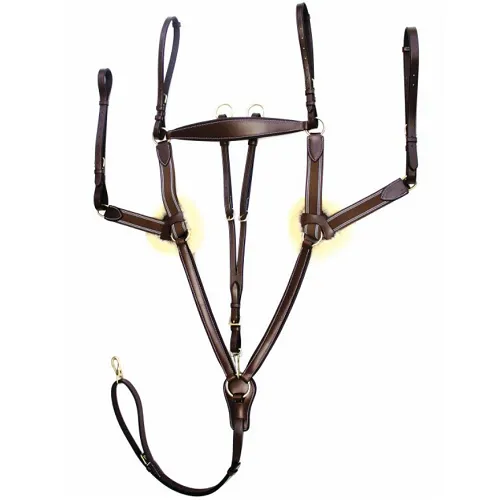 HDR “Pro” 5-Point Elastic Breastplate Martingale