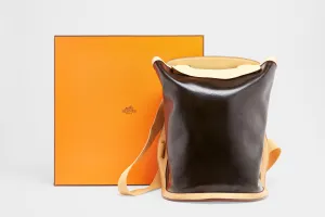 Hermès Sherpa Backpack in Amazonia Rubber