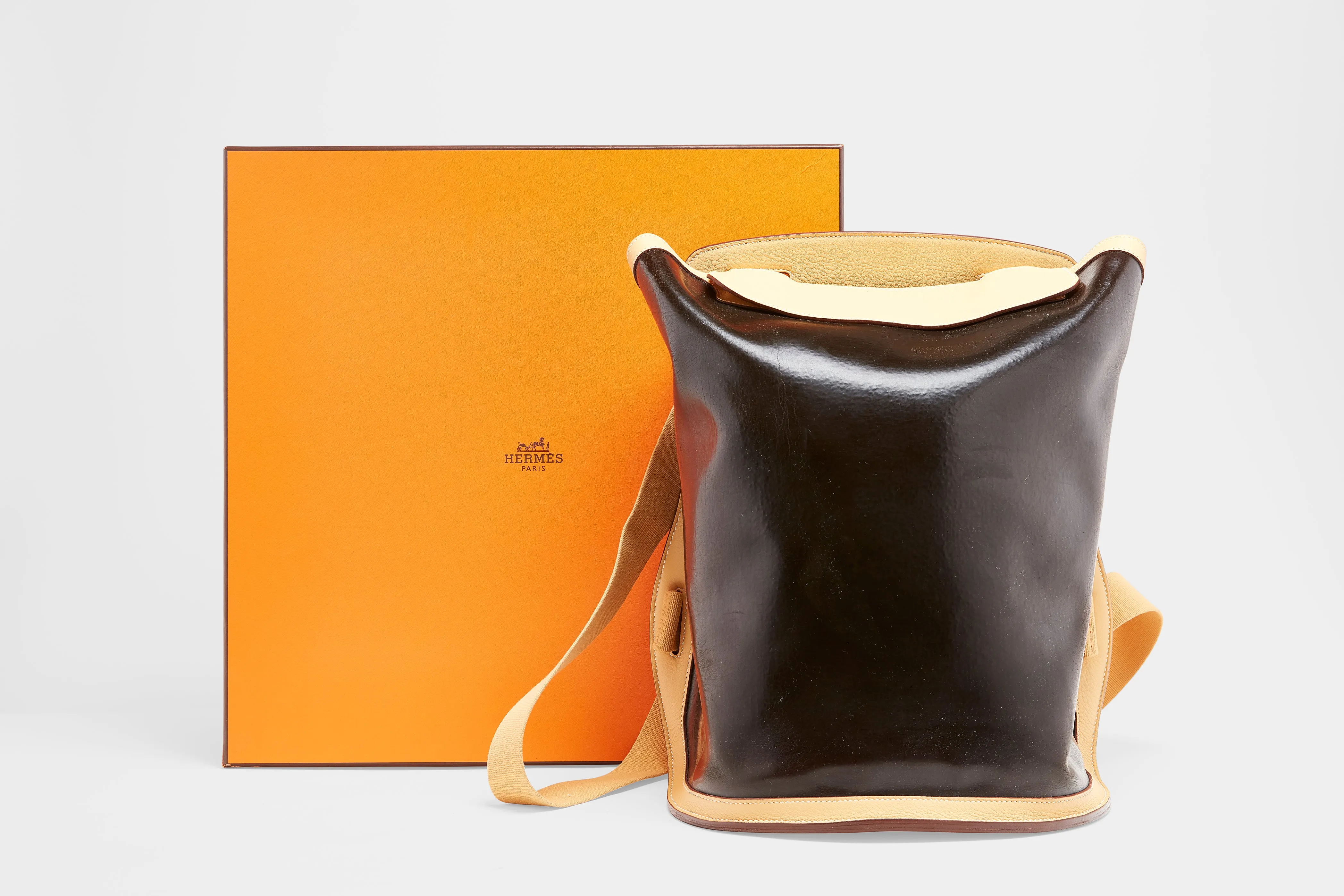 Hermès Sherpa Backpack in Amazonia Rubber