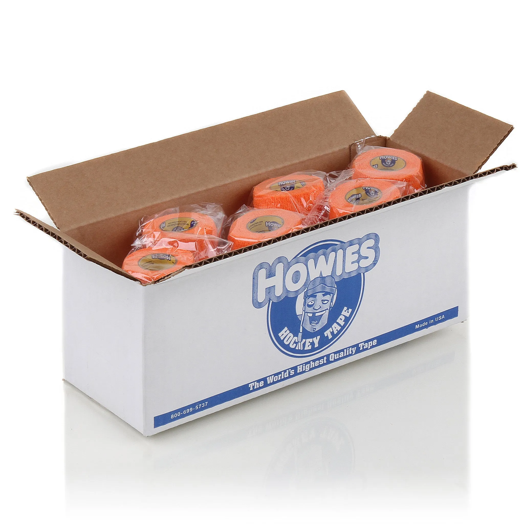 Howies Orange Stretchy Grip Hockey Tape