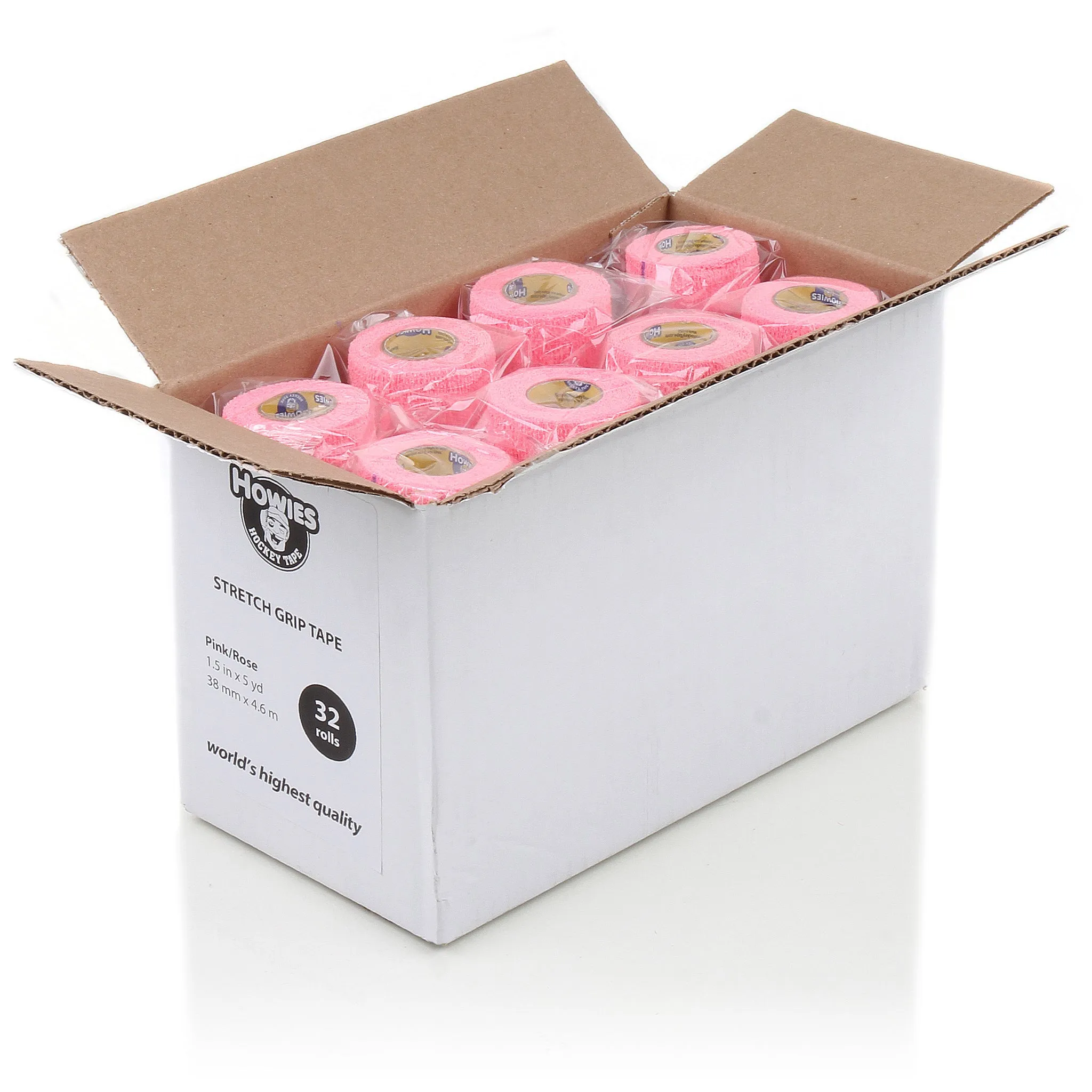 Howies Pink Stretchy Grip Hockey Tape