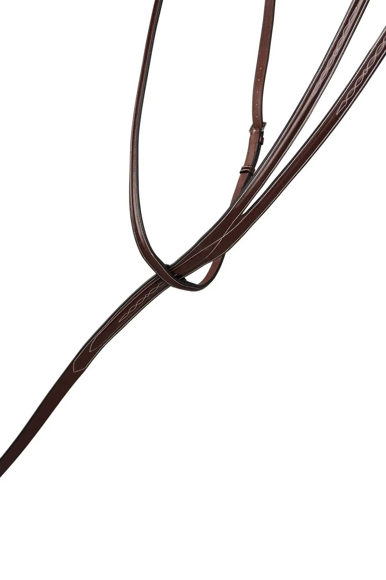 Huntley Equestrian Sedgwick Fancy Stitched Running Martingale, Full Size