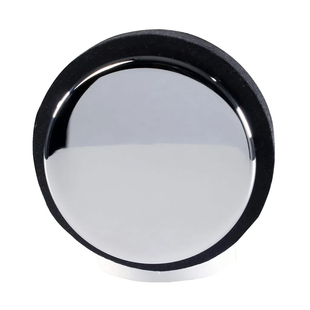 Illusionary Tip-Toe Overflow Tub Drain - Built-In - 11" Pvc/Polished Chrome