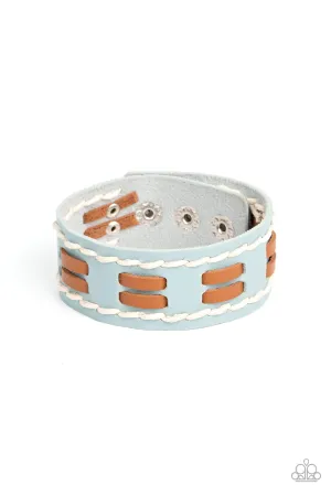 In the FRONTIER Running - Blue Bracelet