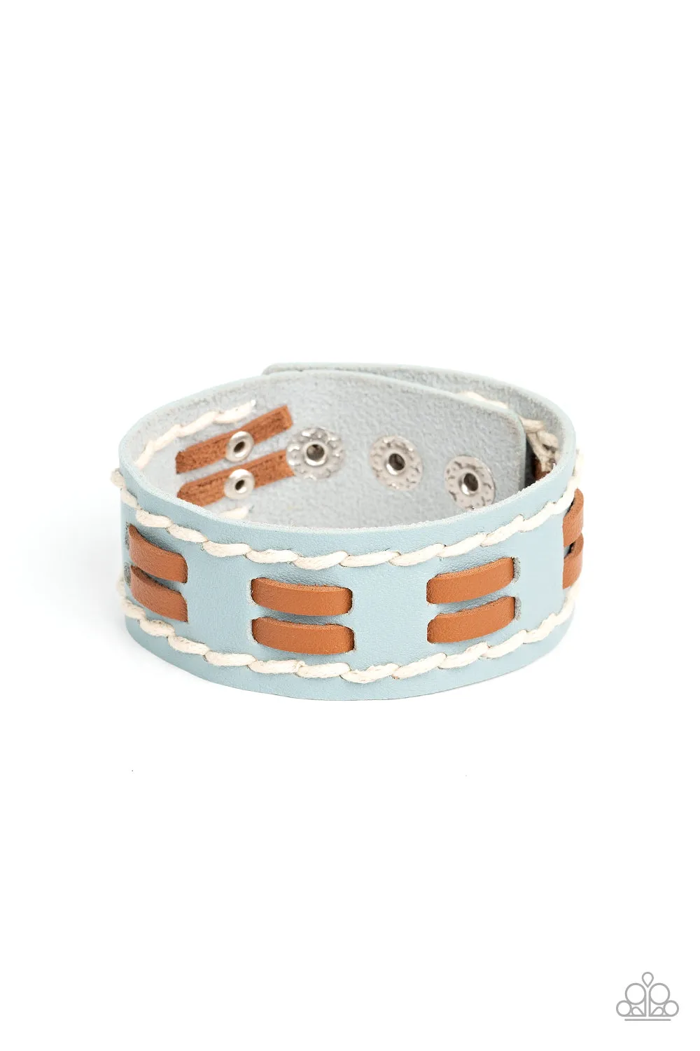 In the FRONTIER Running - Blue Bracelet