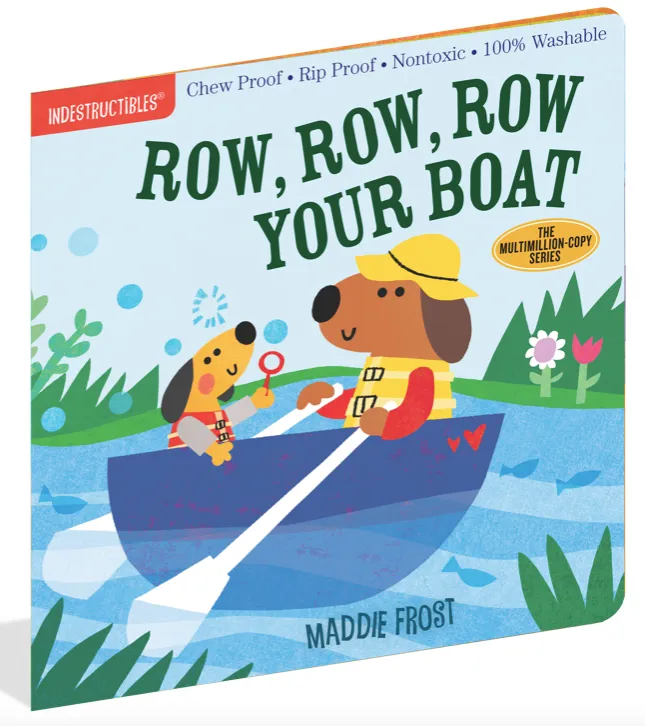 Indestructible Book - Row Row Row Your Boat