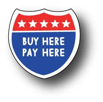 Interstate Sign Vinyl Decals