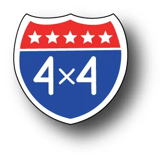 Interstate Sign Vinyl Decals