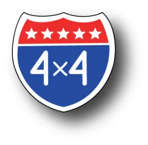 Interstate Sign Vinyl Decals