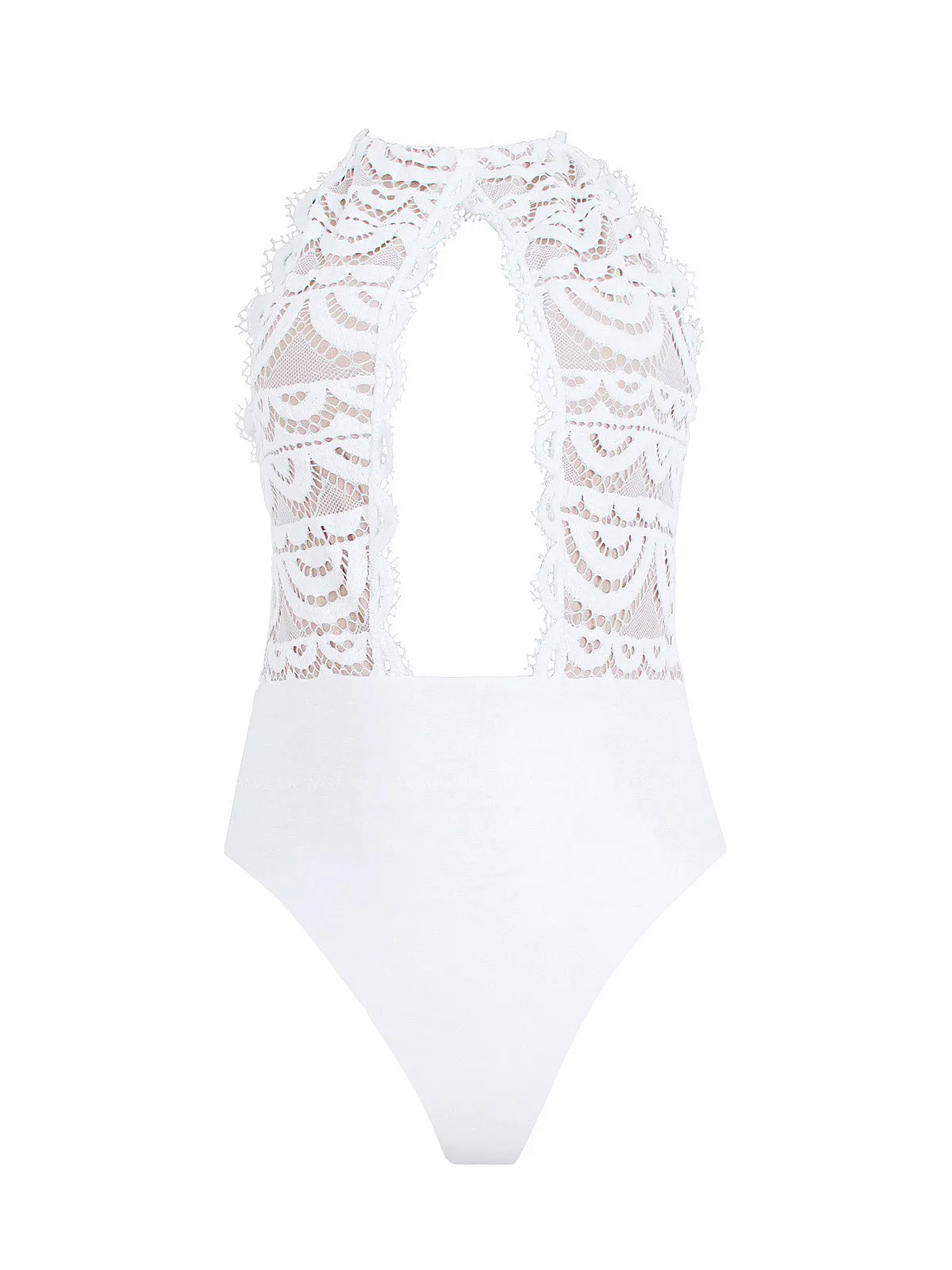 Keyhole Lace One Piece ::RET