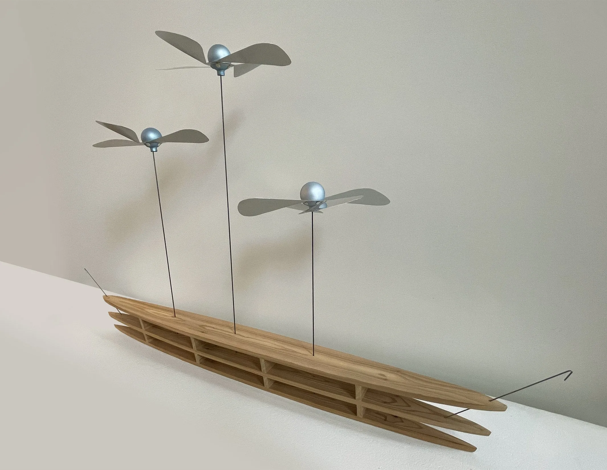 Kinetic Boat Sculptures