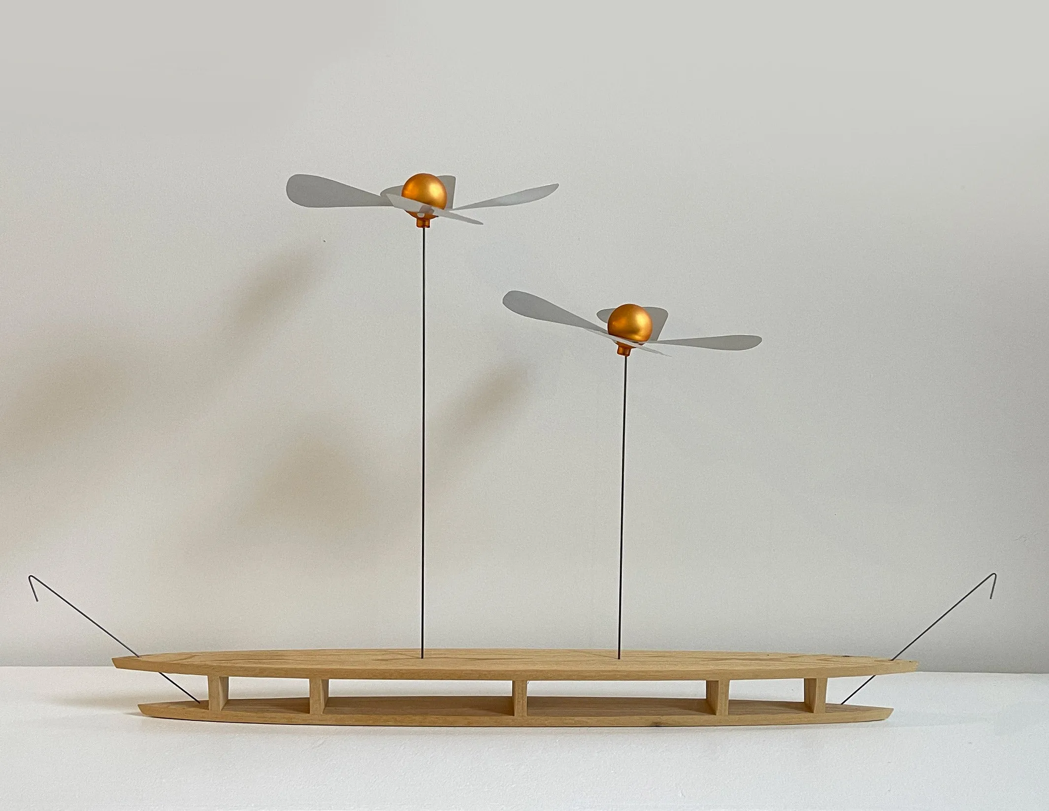 Kinetic Boat Sculptures