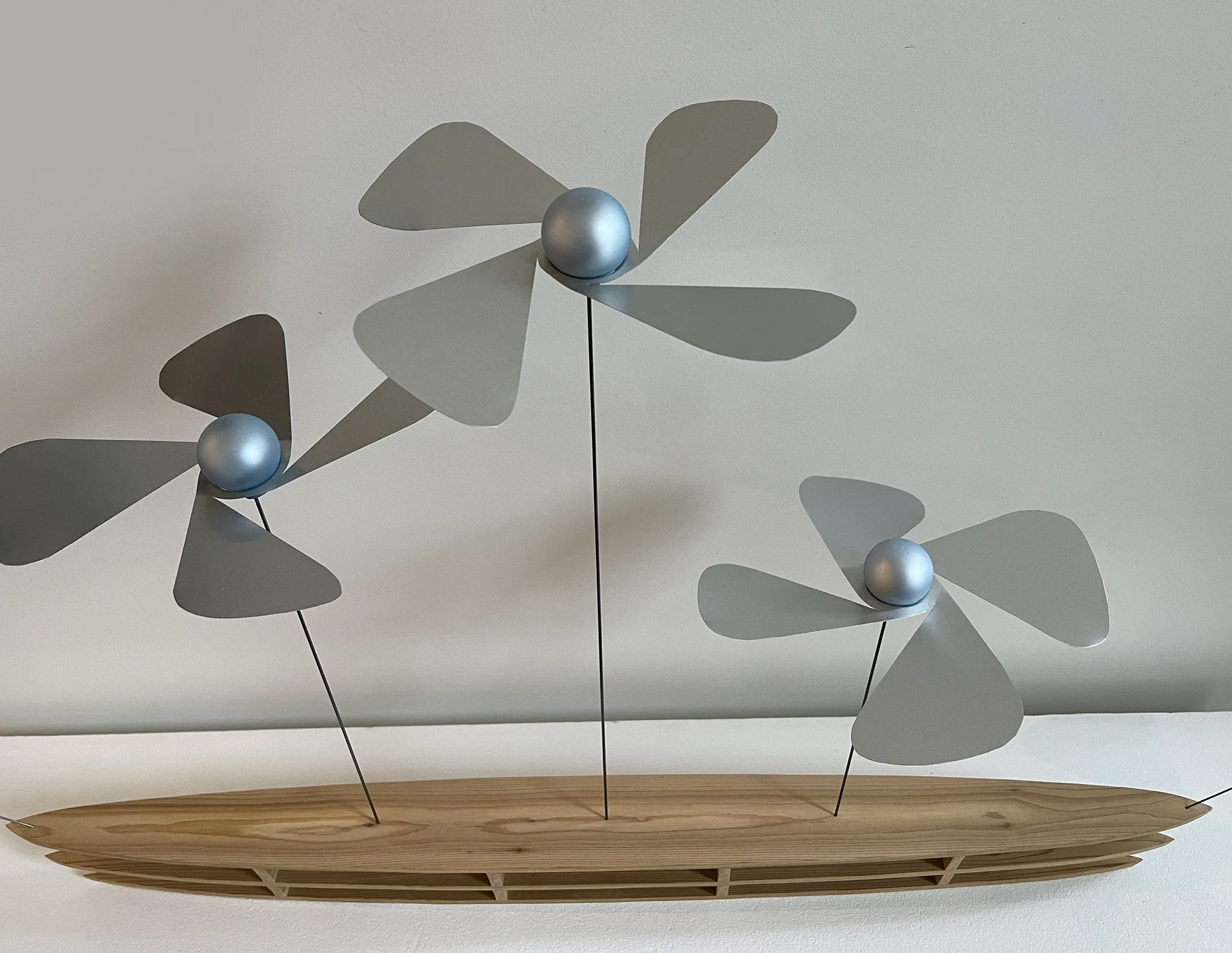 Kinetic Boat Sculptures