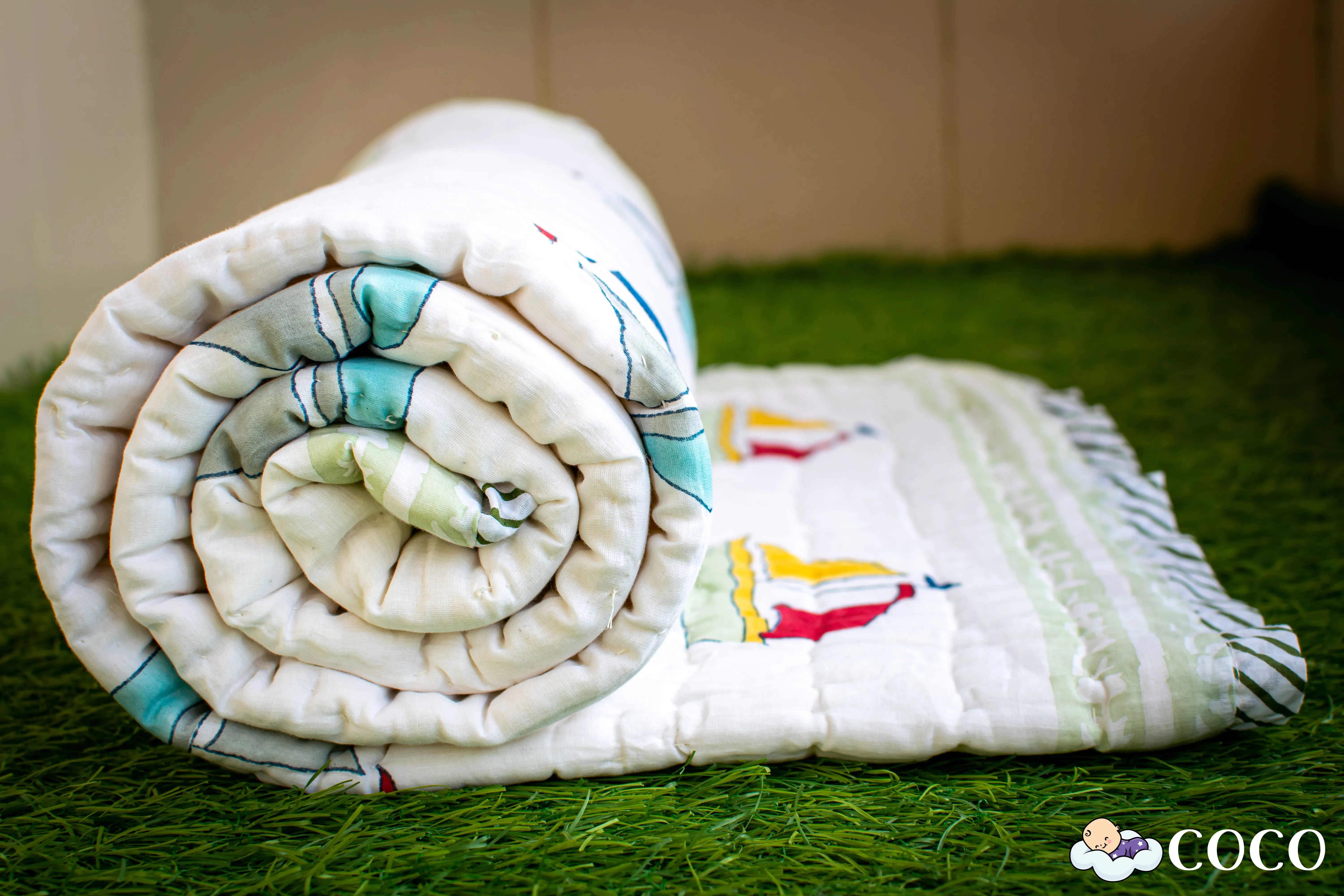 Klingaru Toddler Quilt - Boat
