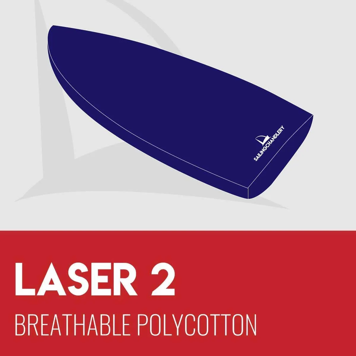 Laser 2 Boat Cover - Breathable - Mast Down