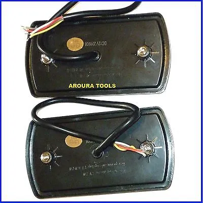 LED TRAILER LIGHTS 12V- A PAIR COMBO LIGHT WITH STOP/ TAIL/INDICATORS - NEW