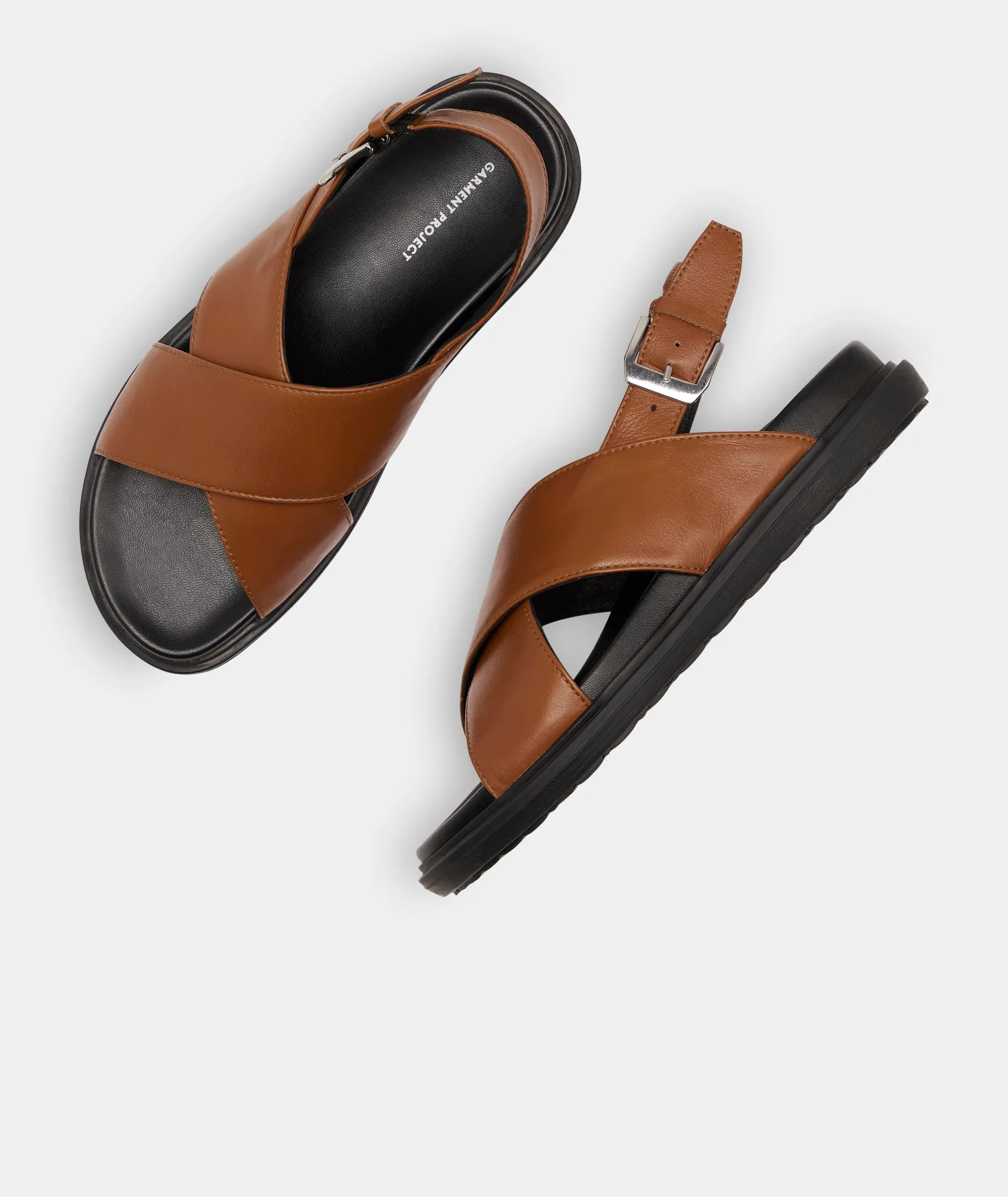 Lola Sandal - Cognac Leather