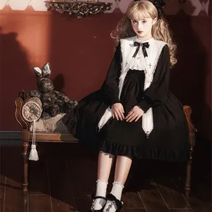 Lolita Halloween Classic Elegant Nun Dress   yc28146