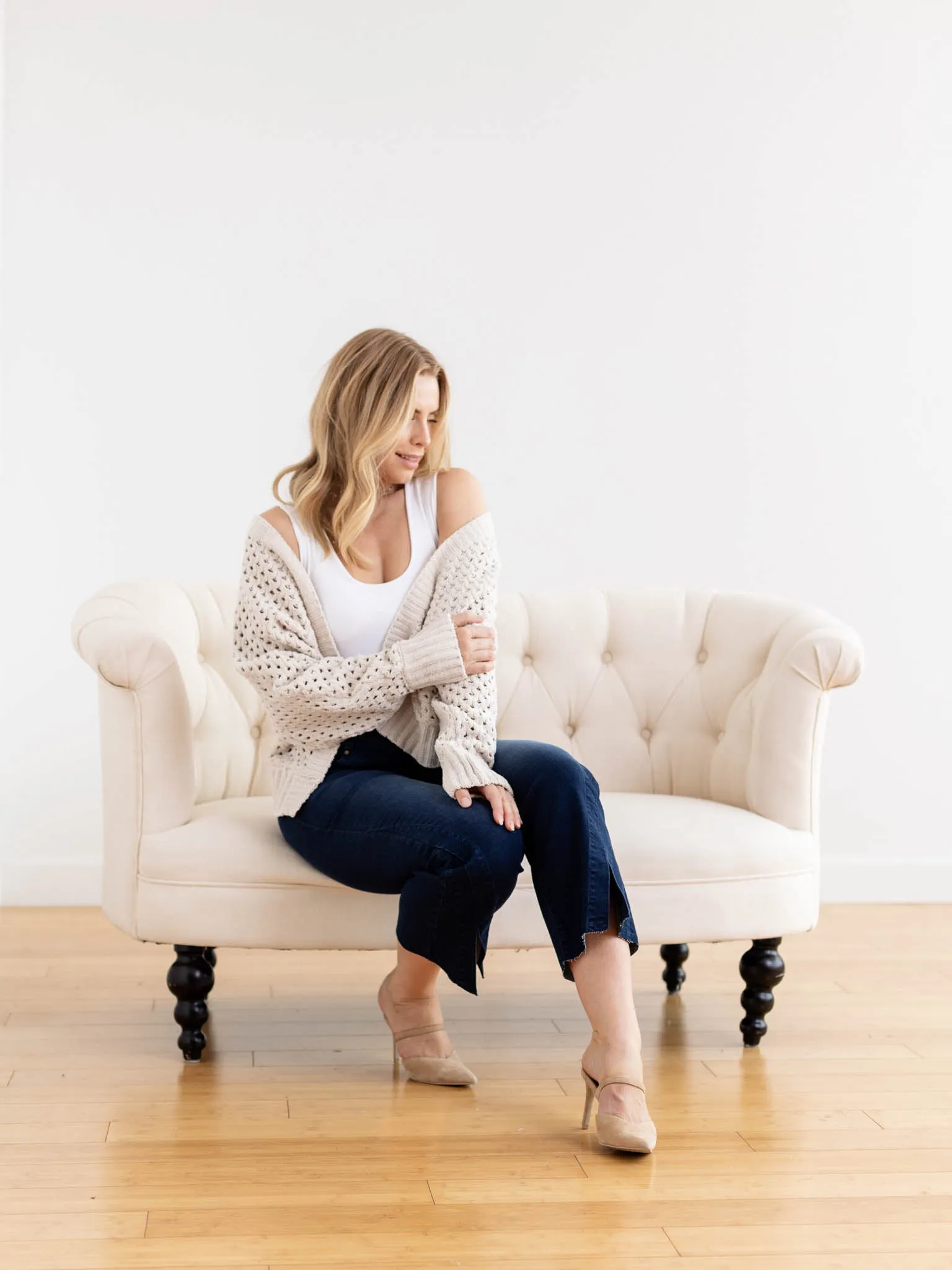 Long Sleeve Crochet Cardigan