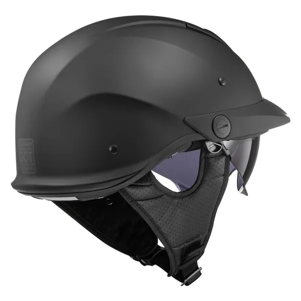 LS2 Rebellion Motorcycle Half-Helmet - Solid Colors