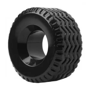 Master Series Tread Ultimate Stretchy Black Tire Cock Ring