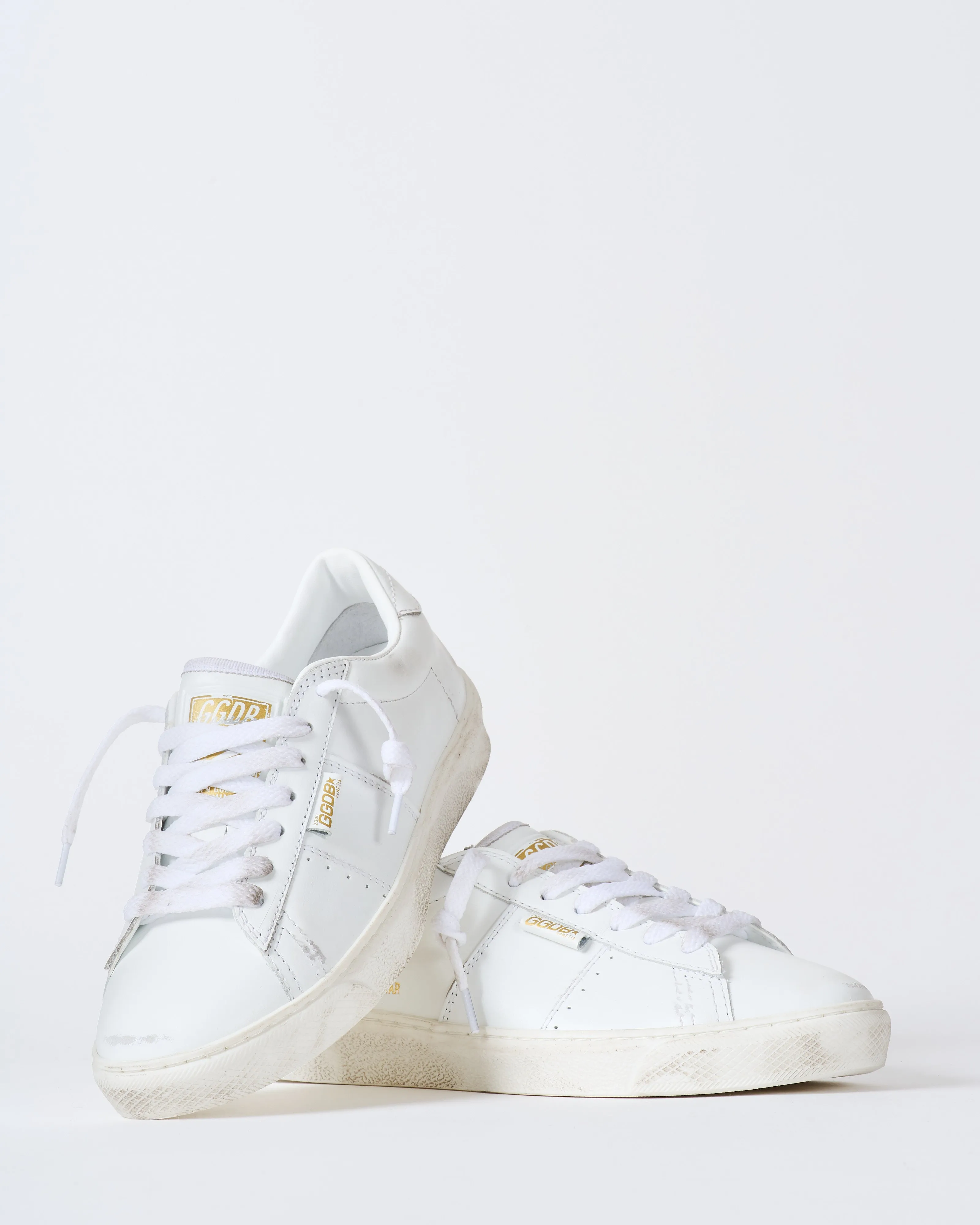 matchstar shiny leather upper and heel