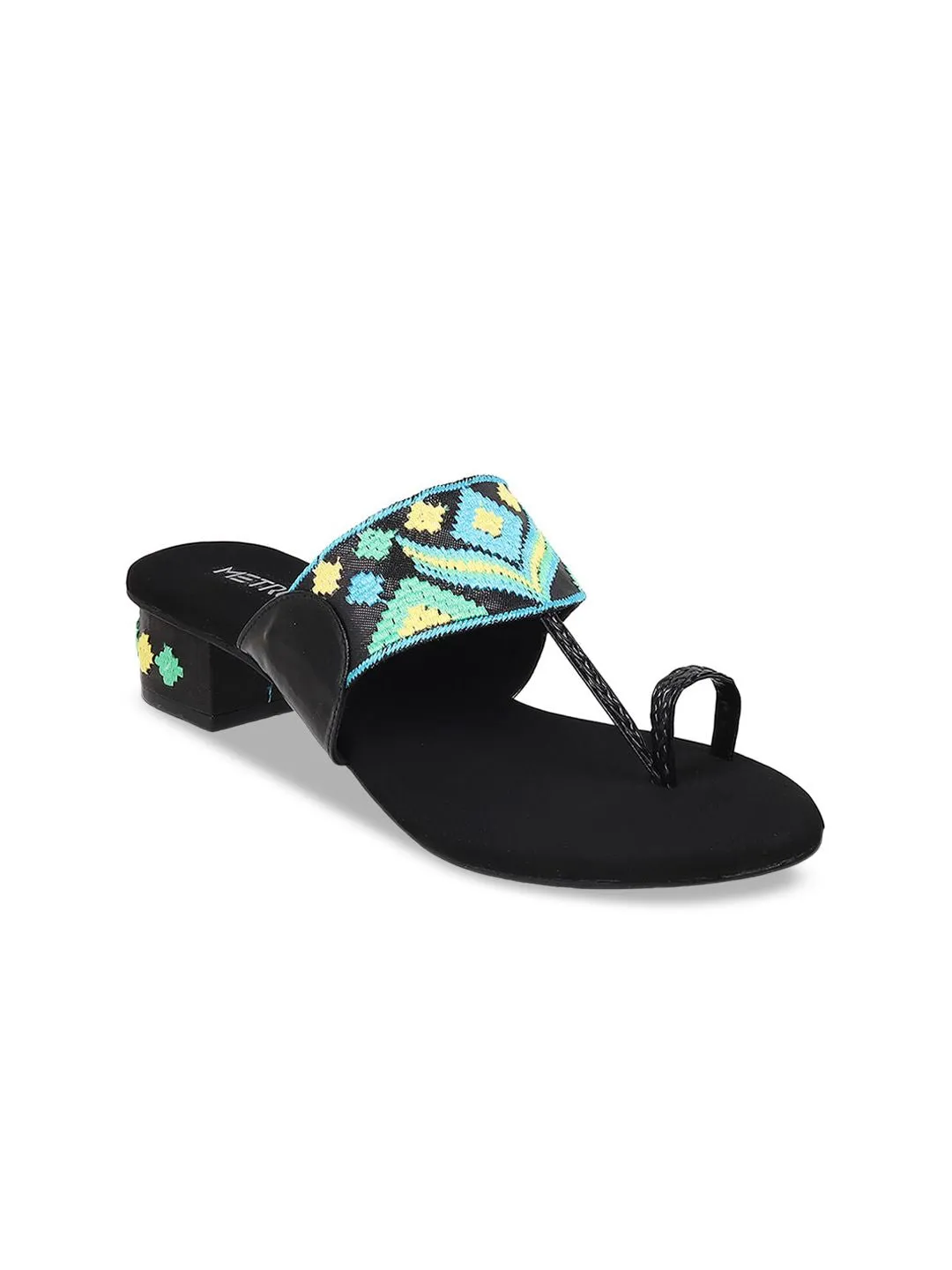 Metro Open Toe Block Sandals