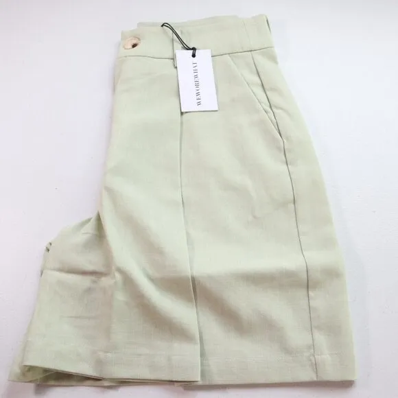 NEW  Revolve Weworewhat Trouser Shorts