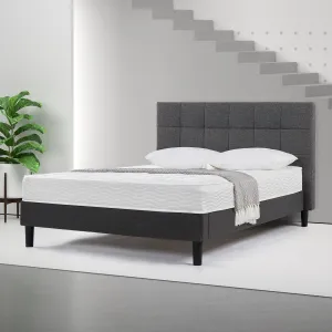 New Zinus 8 Inch Support Spring QUEEN Mattress - Pressure Relieving Heavy Duty Spring and Comfort Foam Mattress! Comes compressed in box for easy transport! Retails $350 w/tax!
