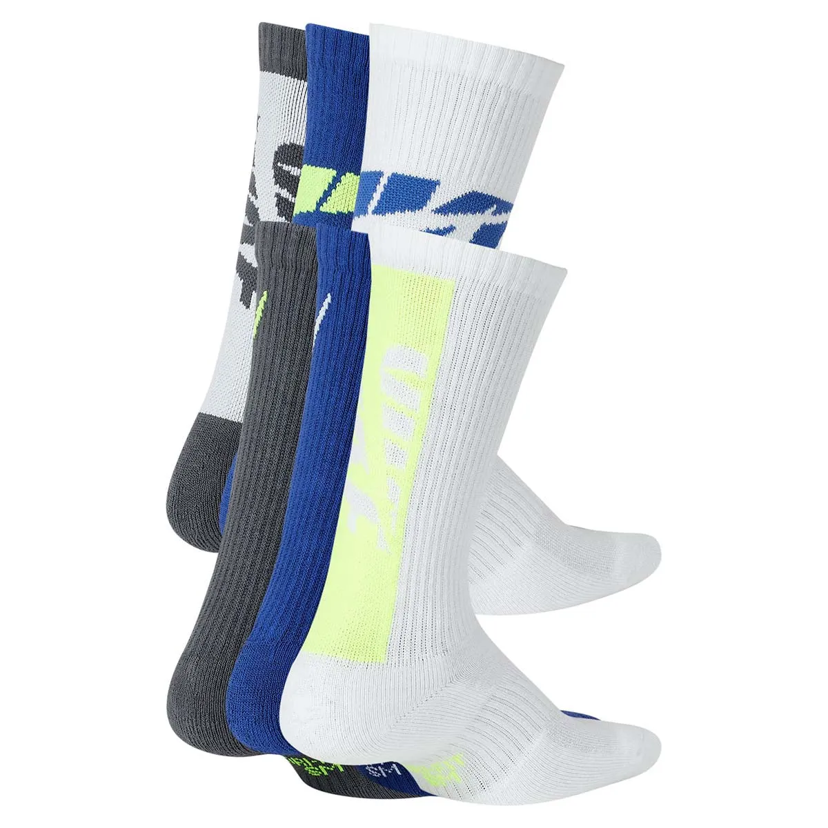 Nike - Everyday Cushioned Youth Crew Socks 6 Pack Multi
