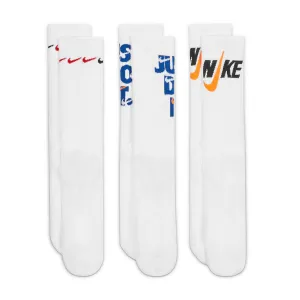 Nike -  Everyday Plus Cushioned Crew Socks Multi 3 Pack