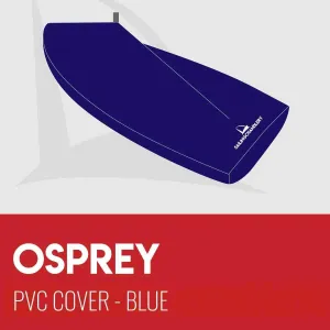 Osprey Boat Cover - Boom Up - PVC Blue