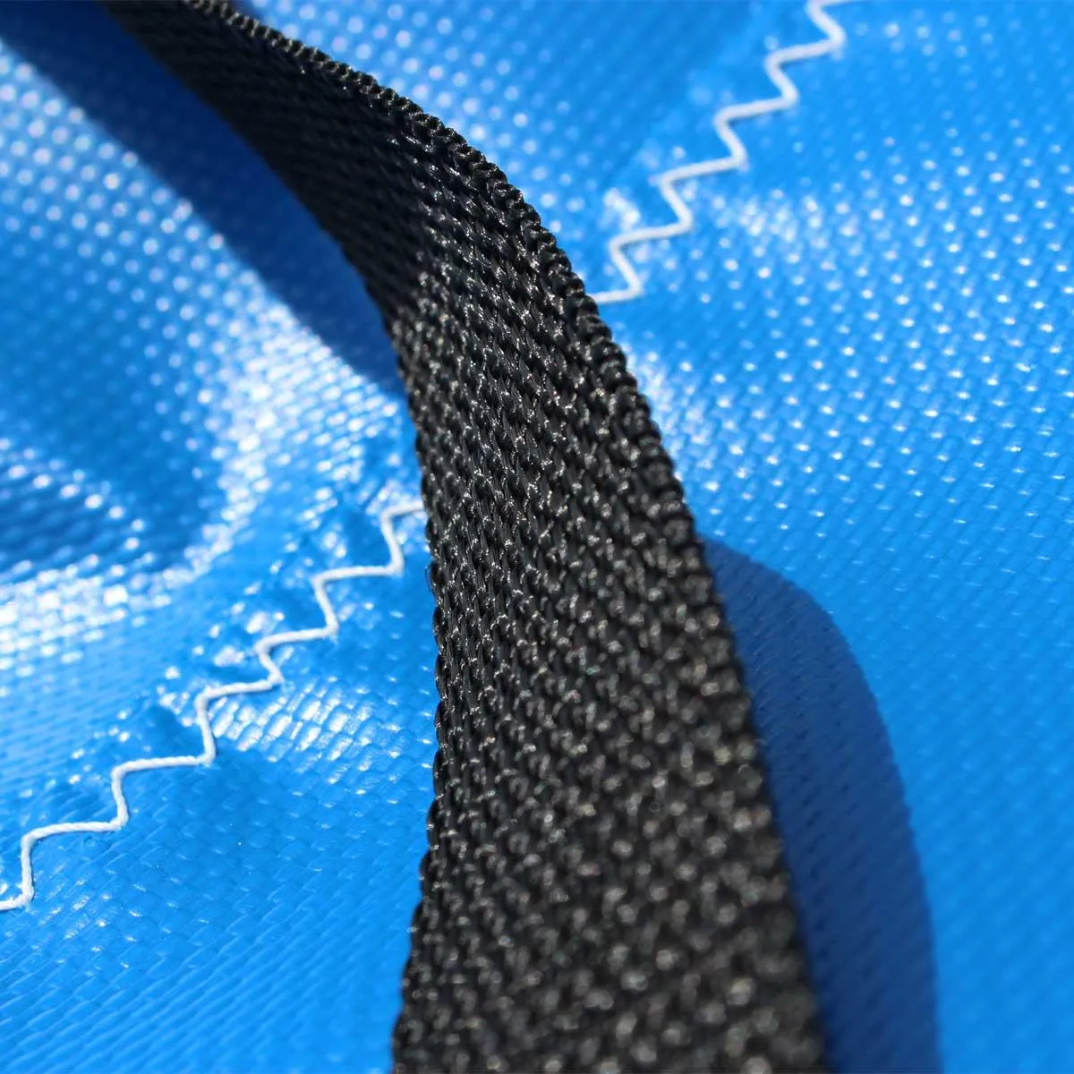 Osprey Boat Cover - Boom Up - PVC Blue