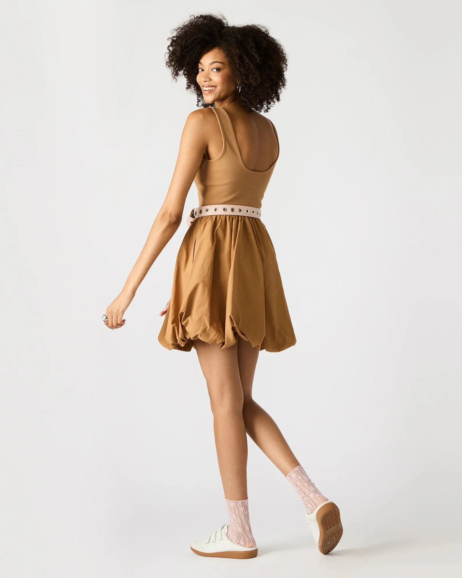 PALERMO DRESS - CARAMEL CAFE