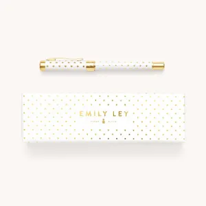 Pen - Gold Dot