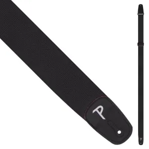 Perri's Polyester Pro Guitar Strap ~ Black