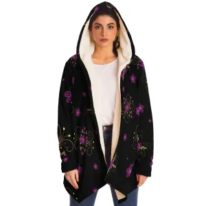 Pink Elegant Floral Cloak - Custom