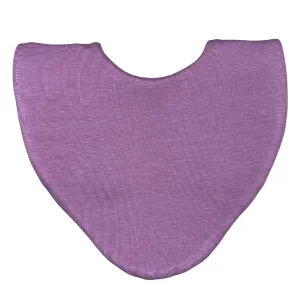 Plum Waterproof Dribble Bib