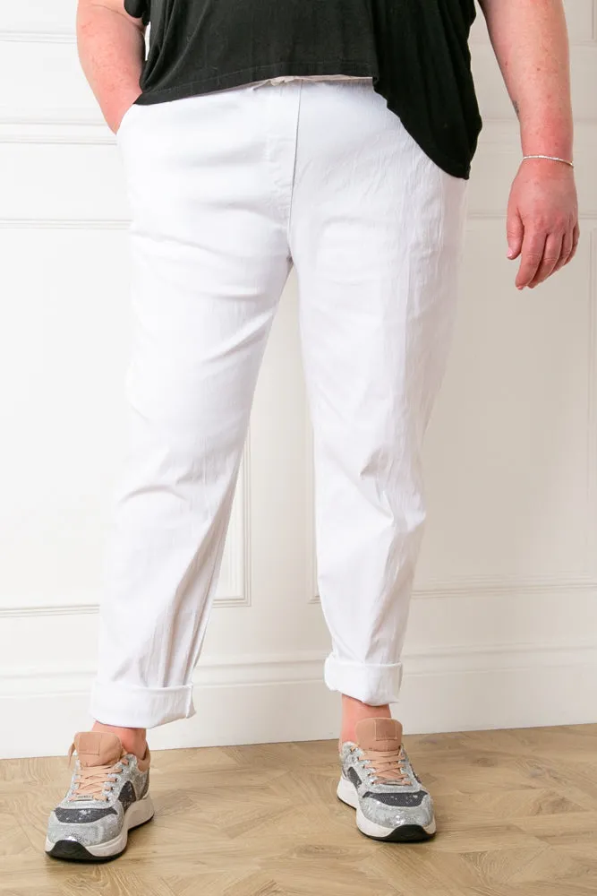 Plus Size Stretch Trousers