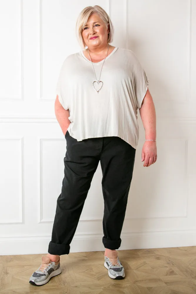 Plus Size Stretch Trousers