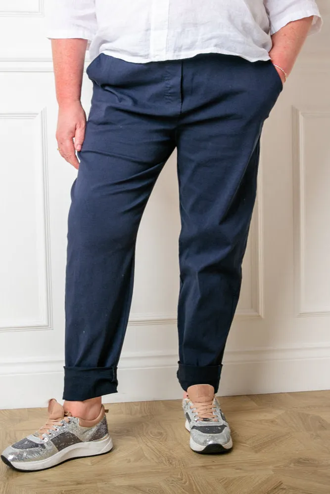 Plus Size Stretch Trousers