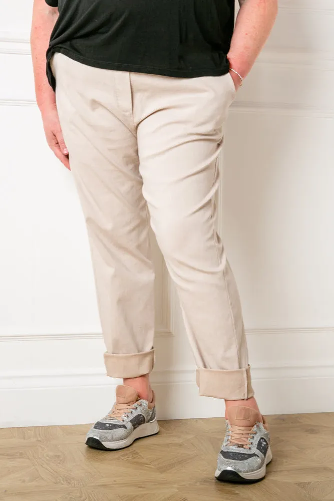 Plus Size Stretch Trousers