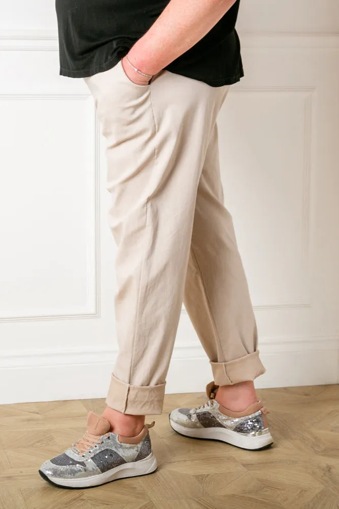 Plus Size Stretch Trousers